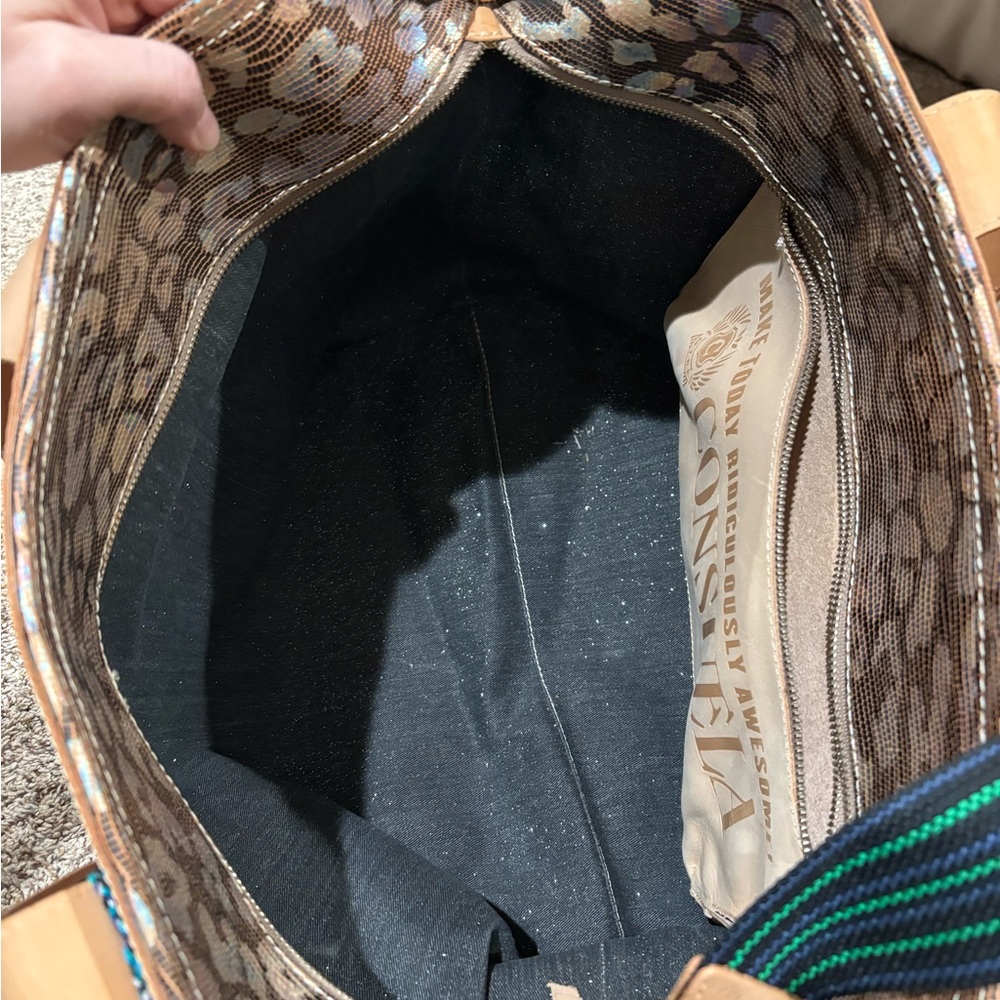Consuela Leopard Print Tote - Picture 3 of 8